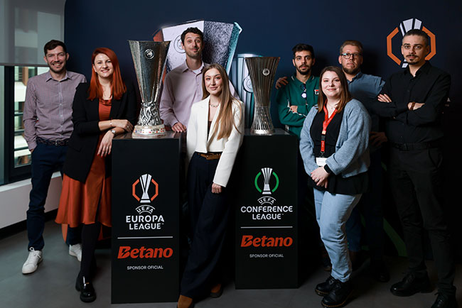 Kaizen Gaming showcases UEFA Europa League and Conference League trophies in three countries