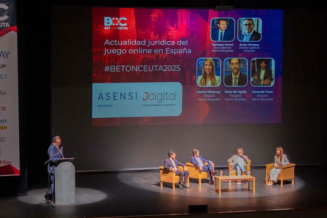Asensi Abogados lidera el análisis jurídico del juego online en un panel clave de Bet On Ceuta