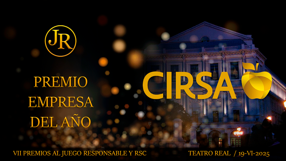 CIRSA, PREMIO Empresa del Año en los VII Premios Internacionales al Juego Responsable y RSC 2025