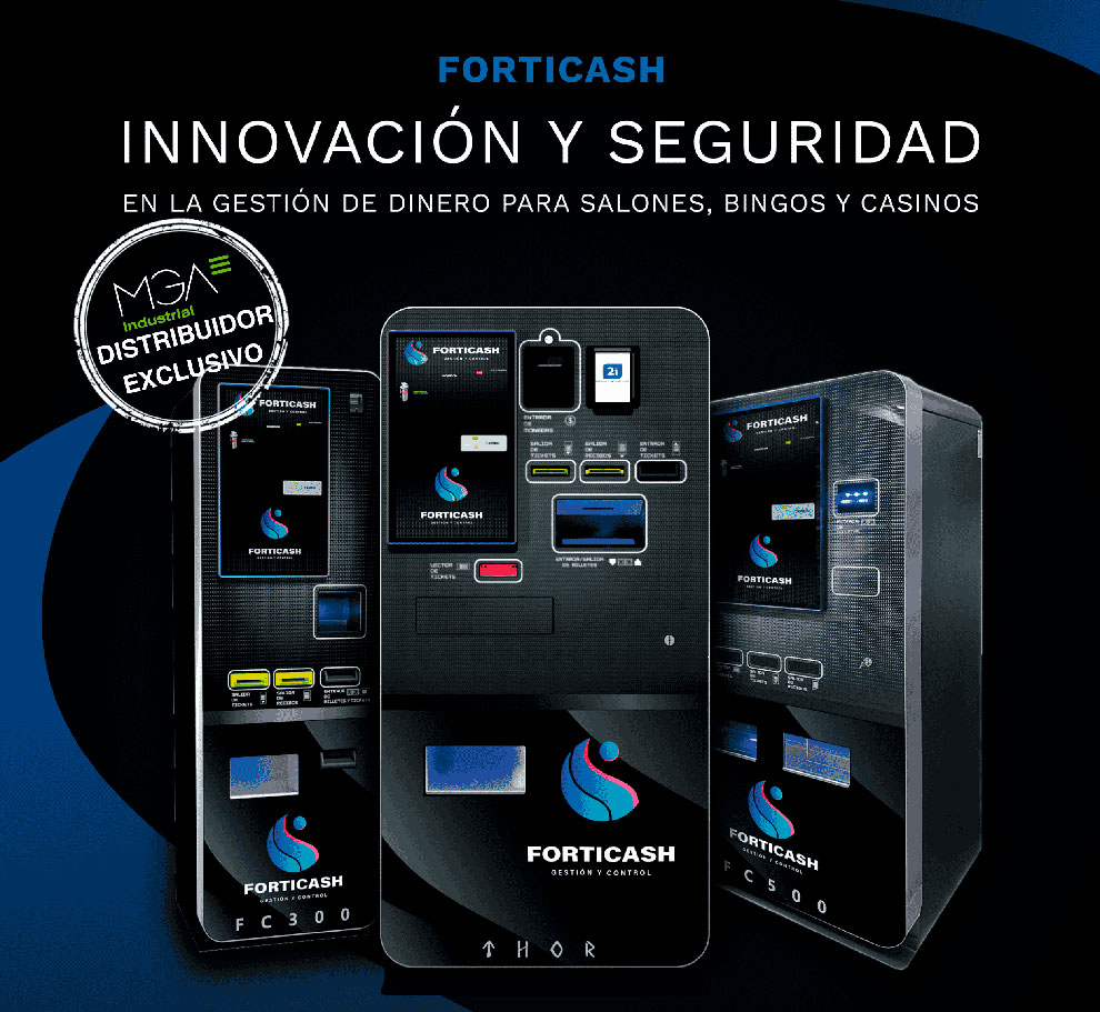 Forticash dinamita la gestión de efectivo en los salones de juego: seguridad, velocidad y control total