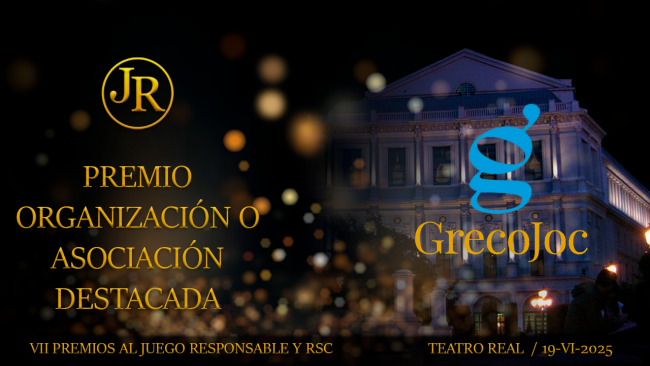 GRECOJOC, premio a la excelencia en juego responsable 2025