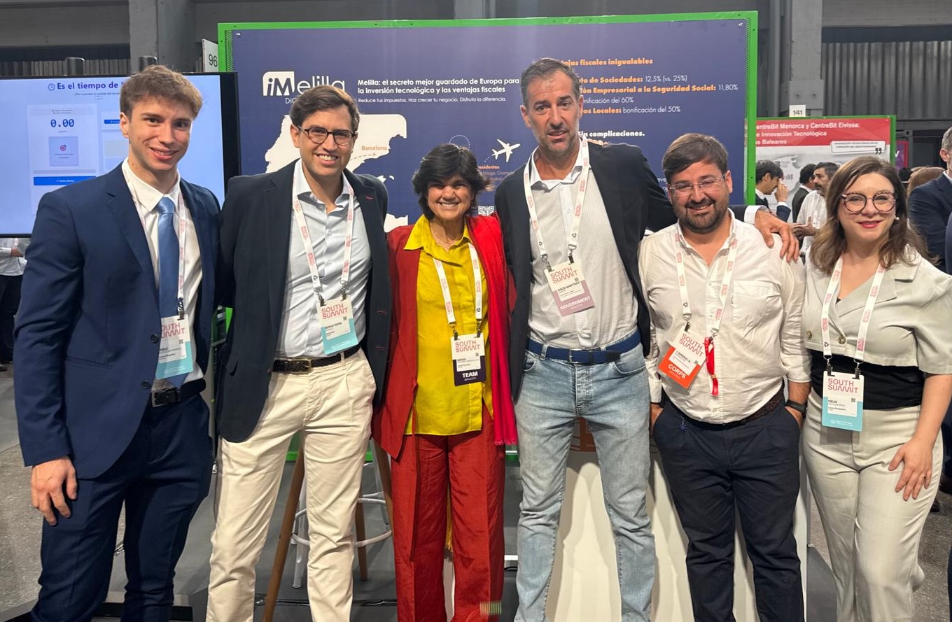 Innovación Tecnológica explora en South Summit posibles ayudas directas para facilitar la creación de startups en Melilla