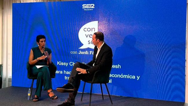 Kissy Chandiramani reivindica la unidad institucional como motor del cambio económico en Ceuta en la Cadena SER
