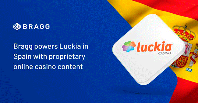 Luckia impulsa su oferta de Casino Online con la Incorporación de contenido exclusivo de Bragg Gaming Group