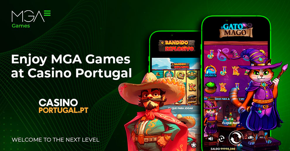 MGA Games aterriza en Casino Portugal con su catálogo de juegos más emblemático