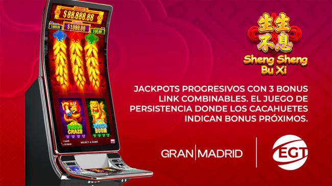 Sheng Sheng Bu Xi llega a Casino Torrequebrada con EGT