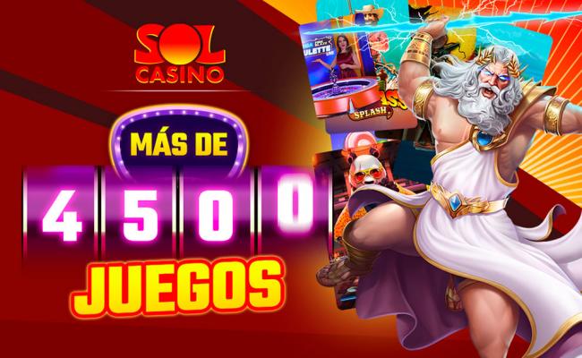Solcasino supera ya los 4.500 juegos en su catálogo y sigue creciendo en el mercado español