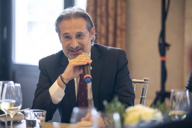José Vall, en la reciente reunión del jurado de los Premios al Juego Responsable en el Teatro Real de Madrid