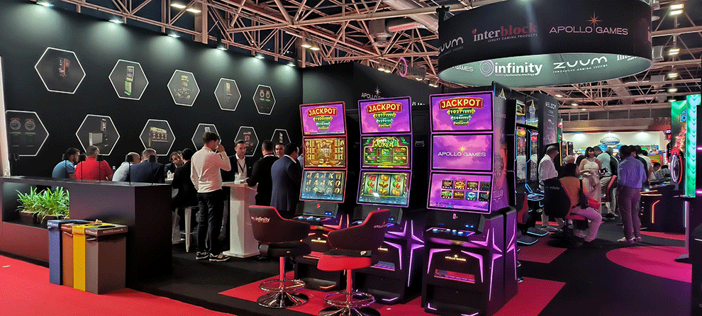 MARCANDO EL RITMO 
 InfinityGaming en Interazar 2025: tecnología, afluencia masiva y liderazgo compartido con Zuum, Apollo Games e Interblock