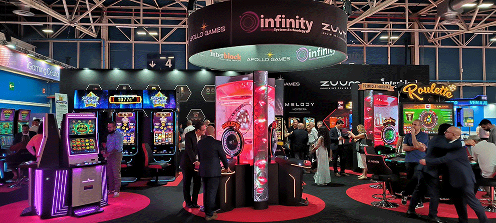 MARCANDO EL RITMO 
 InfinityGaming en Interazar 2025: tecnología, afluencia masiva y liderazgo compartido con Zuum, Apollo Games e Interblock