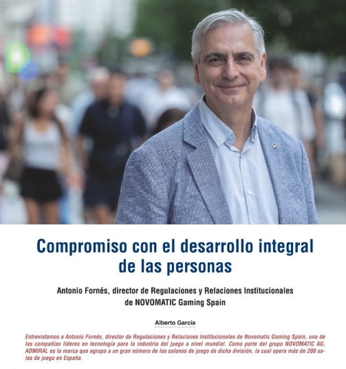 Antonio Fornés (NOVOMATIC): 