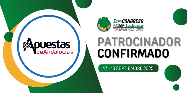 Apuestas de Andalucía, patrocinador confirmado del ExpoCongreso de Juego – Luis Escribano 2025