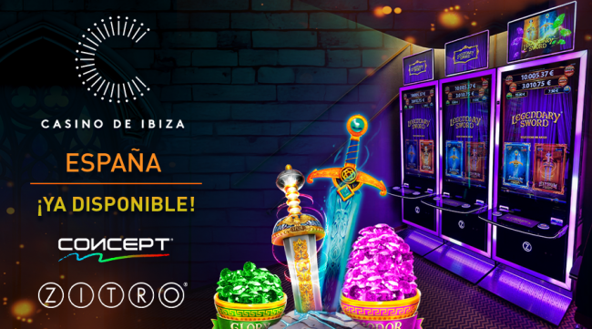 Casino de Ibiza Incorpora las Novedosas Máquinas CONCEPT de Zitro