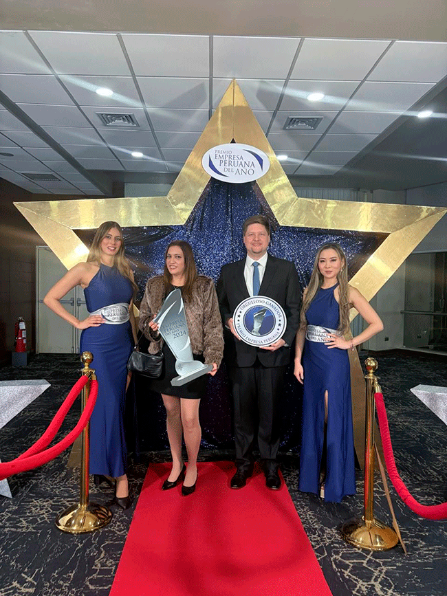 Dreams Perú, galardonada como Empresa Peruana del Año en la categoría Entretenimiento