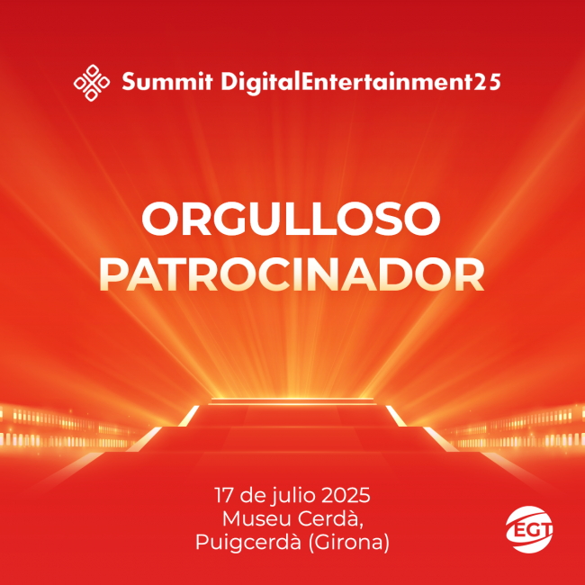 EGT Patrocinador Oficial del Digital Entertainment Summit 2025
 