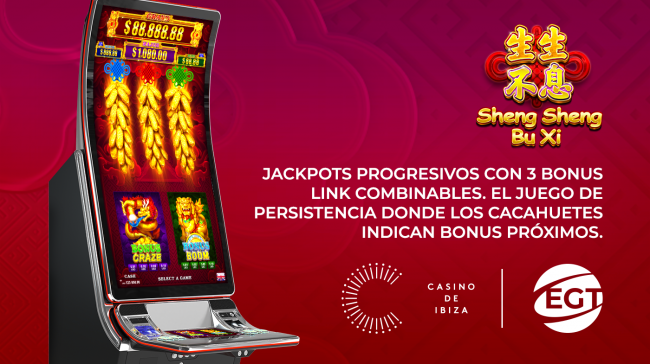 EGT lanza Sheng Sheng Bu Xi en el Casino de Ibiza