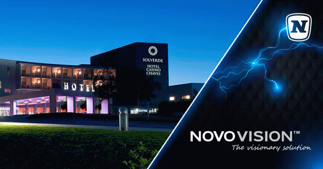 El sistema NOVOVISION™ de NOVOMATIC entra en funcionamiento en el Hotel Casino Chaves del Grupo Solverde