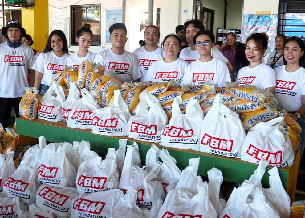 FBM Foundation lleva ayuda urgente a las comunidades afectadas por tifones en Filipinas con una jornada de acción solidaria