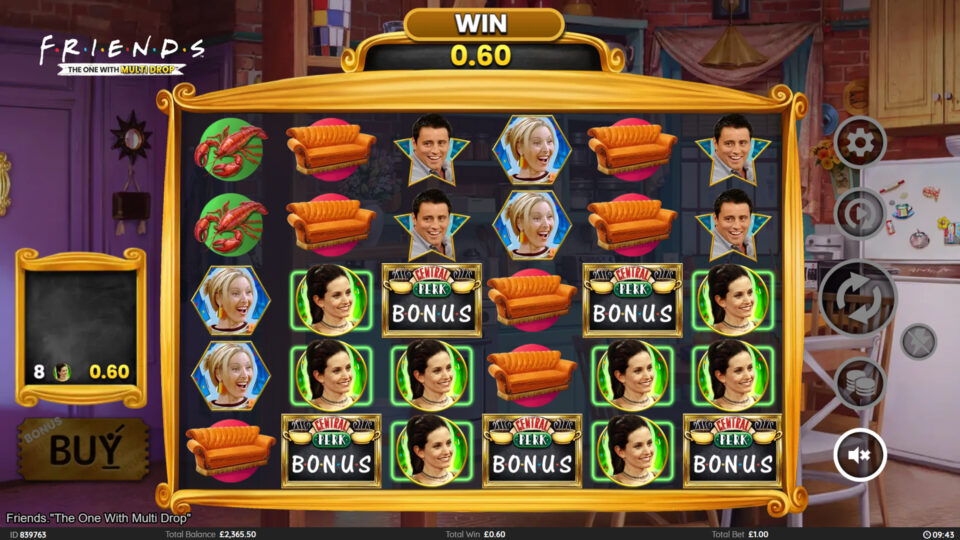 FRIENDS™ llega al mundo del juego online con su primera slot oficial: The One With the Multi Drop™