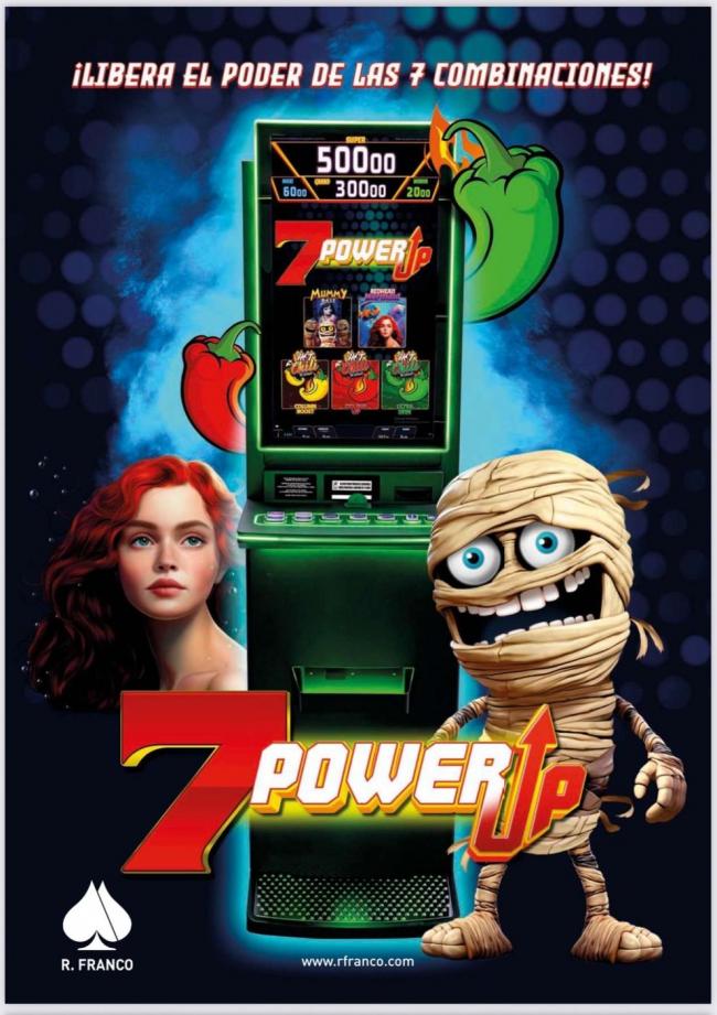Grupo Trébol estrena la 7PowerUp de R. Franco para modernizar el juego en bares