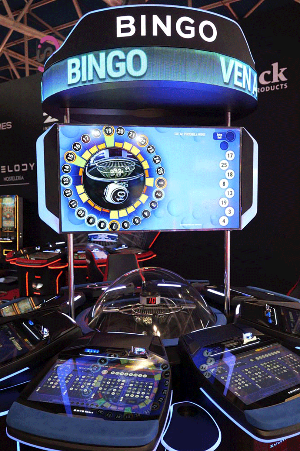 INFINITY GAMING reinventa el bingo en sala: así es la multipuesto que transforma cada partida en una experiencia única