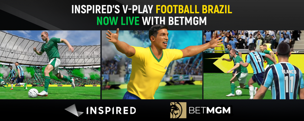 Inspired Launches Virtual Sports with BetMGM in Brazil via Kambi’s Engage Platform


