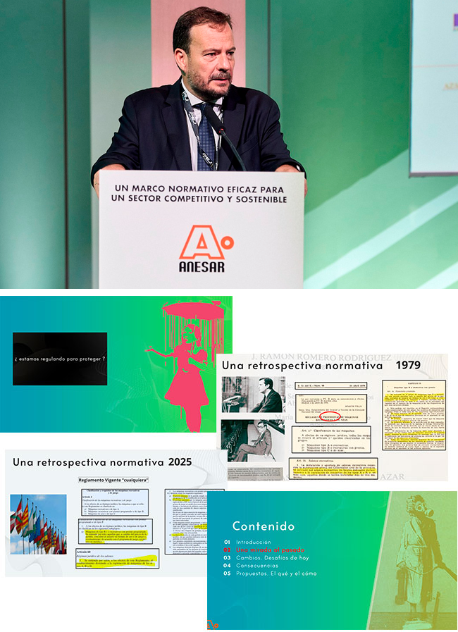 Concentración empresarial y entrada de fondos, ejes clave de la ponencia de Juan Lacarra en el Congreso de ANESAR