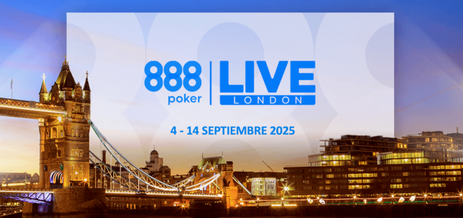 Londres acogerá la gran final del 888poker Live Festival 2025