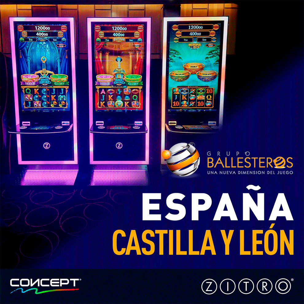 Los éxitos de Zitro desembarcan en el Bingo Reno de Palencia del Grupo Ballesteros