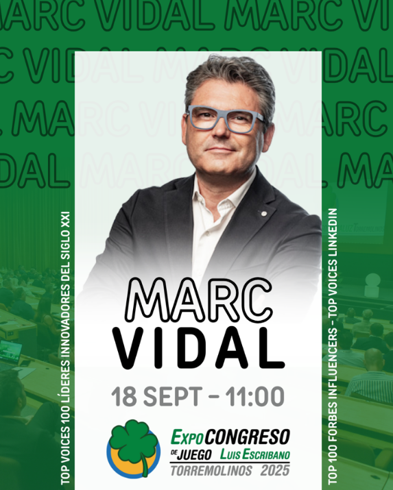 Marc Vidal protagonizará la conferencia lúdica del ExpoCongreso de Juego – Luis Escribano