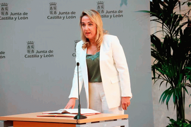 Ruth Andérez Alonso se presenta como nueva directora de Relaciones Institucionales de Castilla y León