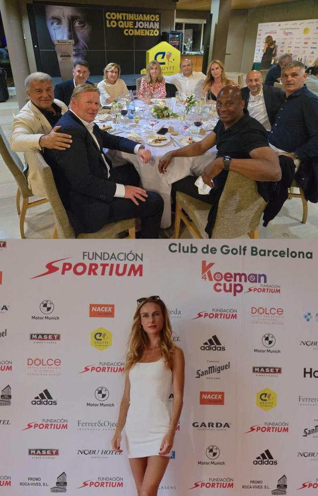 Raquel González Campos y Fundación Sportium brillan en la Koeman Cup solidaria