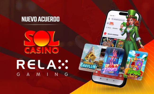 Solcasino Integra Juegos de Relax Gaming y Refuerza su Catálogo en España