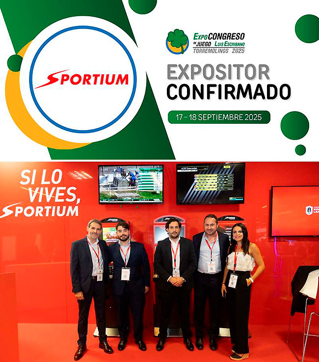 Sportium confirma su asistencia al ExpoCongreso de Juego de Luis Escribano