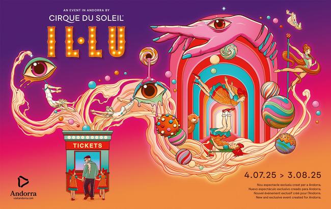 UNNIC renueva su patrocinio con el Cirque du Soleil en Andorra