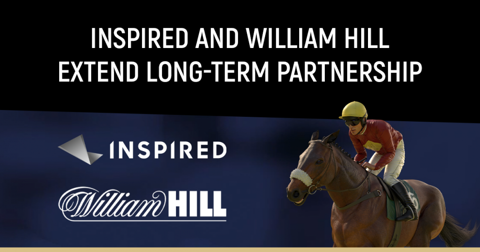 William Hill e Inspired amplían su alianza en retail y deportes virtuales