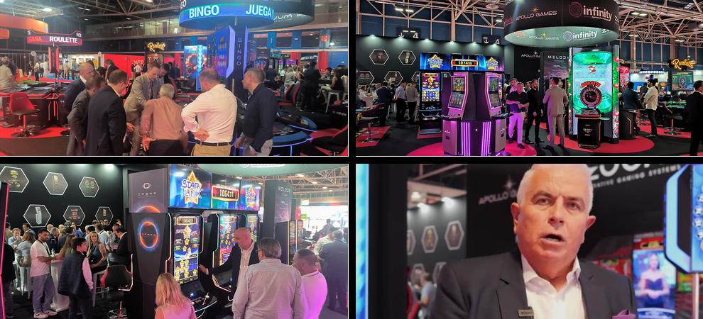¡YA LISTAS PARA INSTALAR!
Las innovaciones de ZUUM e Infinity Gaming narradas por ANTONIO MARTÍNEZ ALCÁZAR en VÍDEO