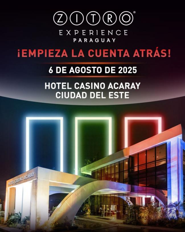 Zitro Experience debutará en Paraguay durante SAGSE con un evento exclusivo 