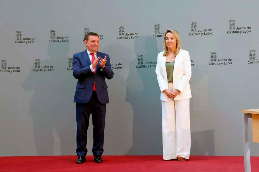 Ruth Andérez toma posesión como nueva directora general de Relaciones Institucionales y Acción Exterior de la Junta de Castilla y León
