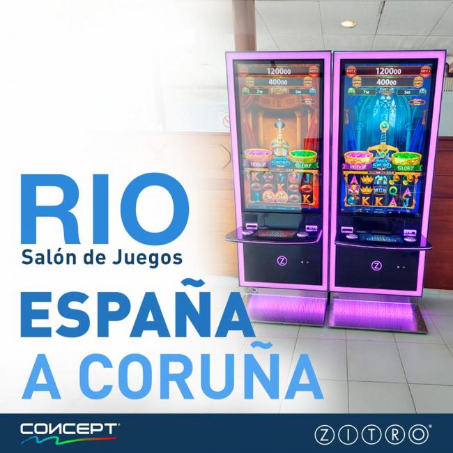 Salón Río A Coruña triunfa con CONCEPT de Zitro