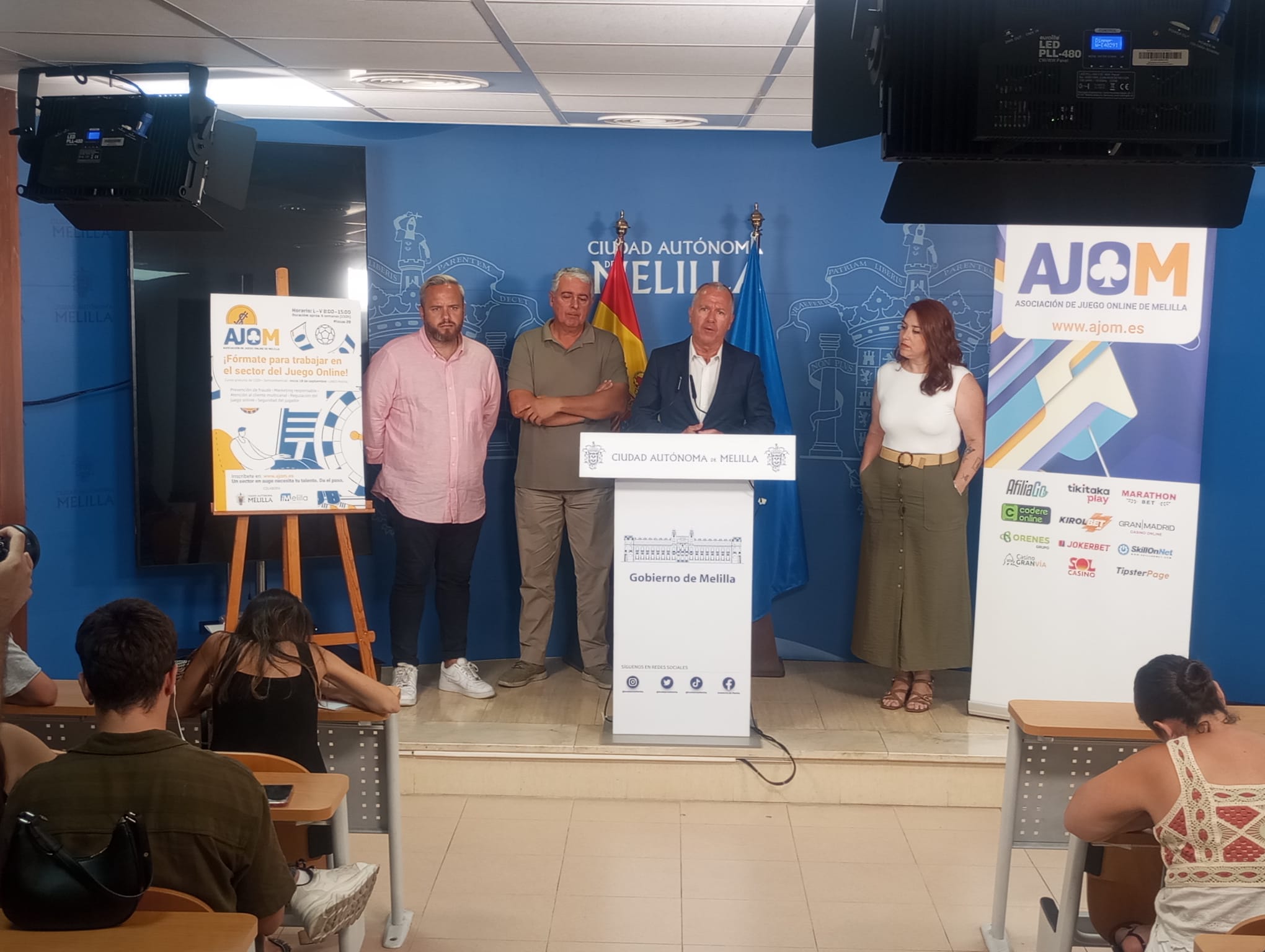 Melilla presenta curso de formación en juego online