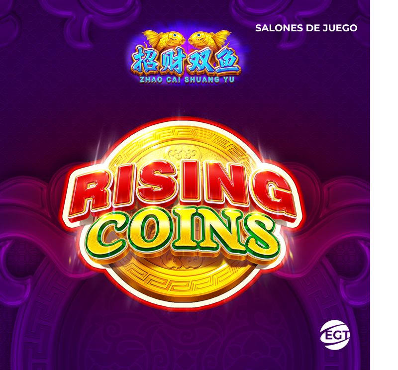 EGT España lanza Zhao Cai Shuang Yu: Rising Coins, con rodillos expansivos y bonus Keep and Spin