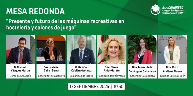 Caras nuevas entre los reguladores autonómicos protagonizan el debate sobre el futuro del Juego en Torremolinos
 