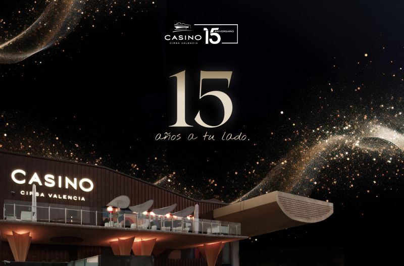 Casino Cirsa Valencia celebra 15 AÑOS de referente en la Ciudad