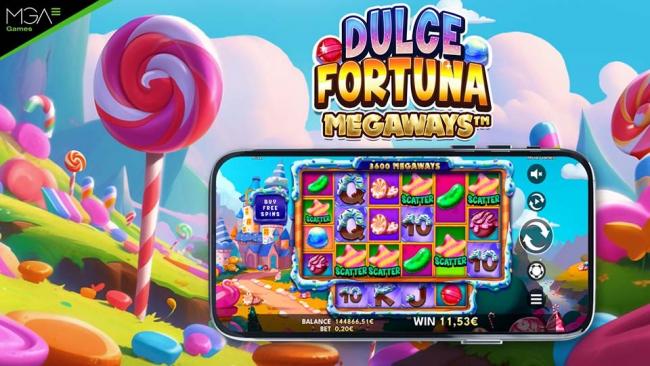 MGA Games lanza Dulce Fortuna Megaways en España con Free Spins y Wilds multiplicativos