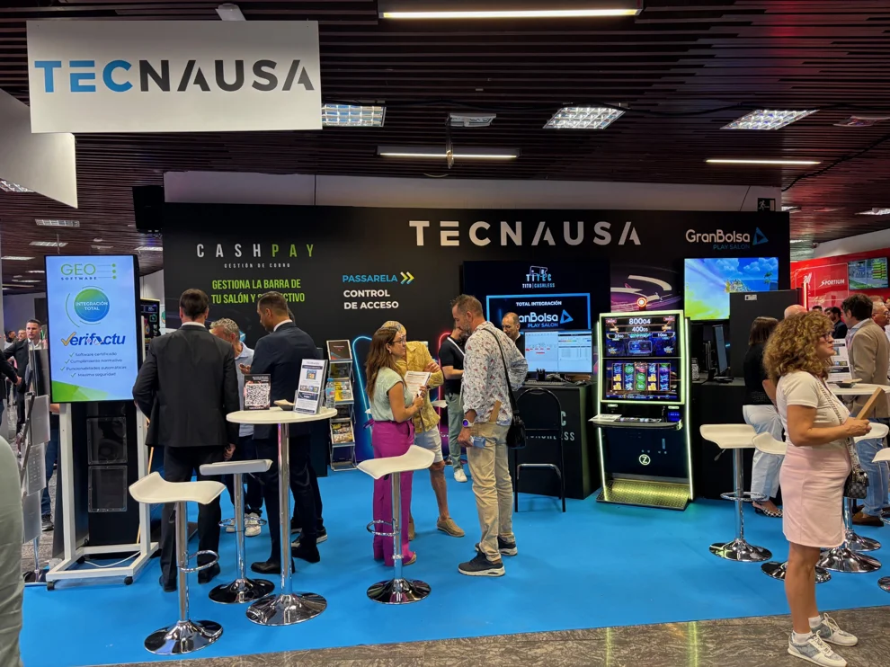 Tecnausa presenta innovaciones en jackpots, pagos y gestión en el ExpoCongreso de Torremolinos