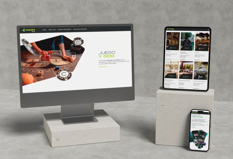 Grupo Orenes presenta su nueva web corporativa con identidad renovada