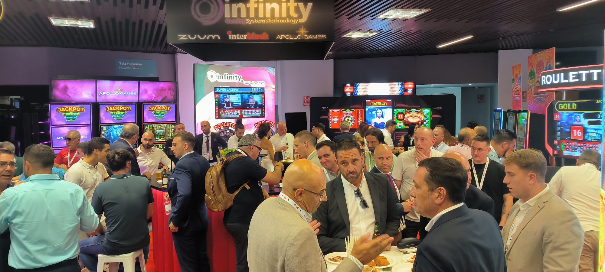 Infinity Gaming sorprende en Torremolinos con ruletas de última generación, slots estrella y una primicia mundial