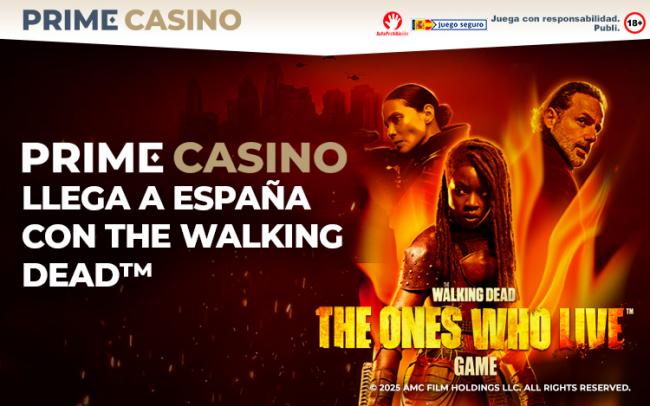Prime Casino llega a España con el lanzamiento exclusivo de The Walking Dead™: The Ones Who Live