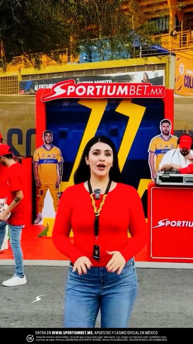 Sportium hace vibrar a la afición de Tigres en El Volcán con su Fan Zone